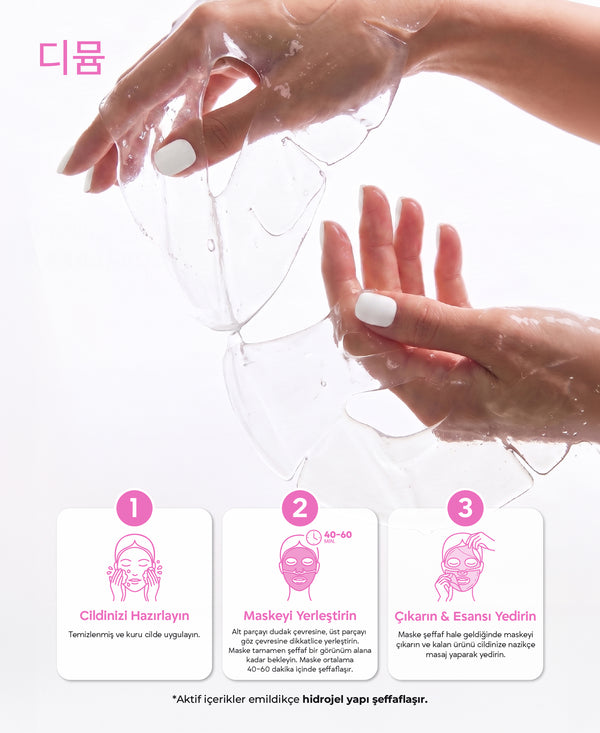Collagen Hydrogel Face Mask - 5 PCS