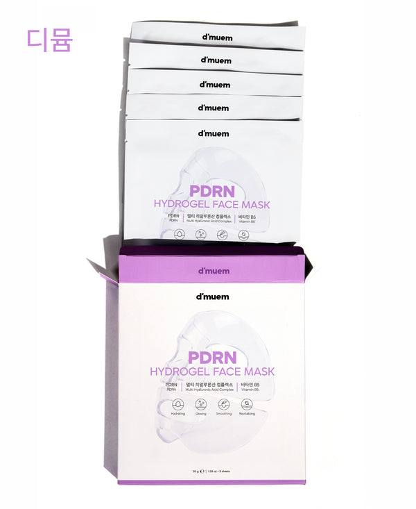 PDRN Hydrogel Face Mask - 5 PCS