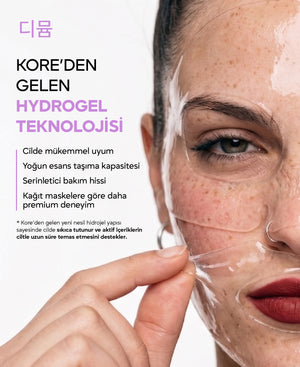 PDRN Hydrogel Face Mask - 5 PCS